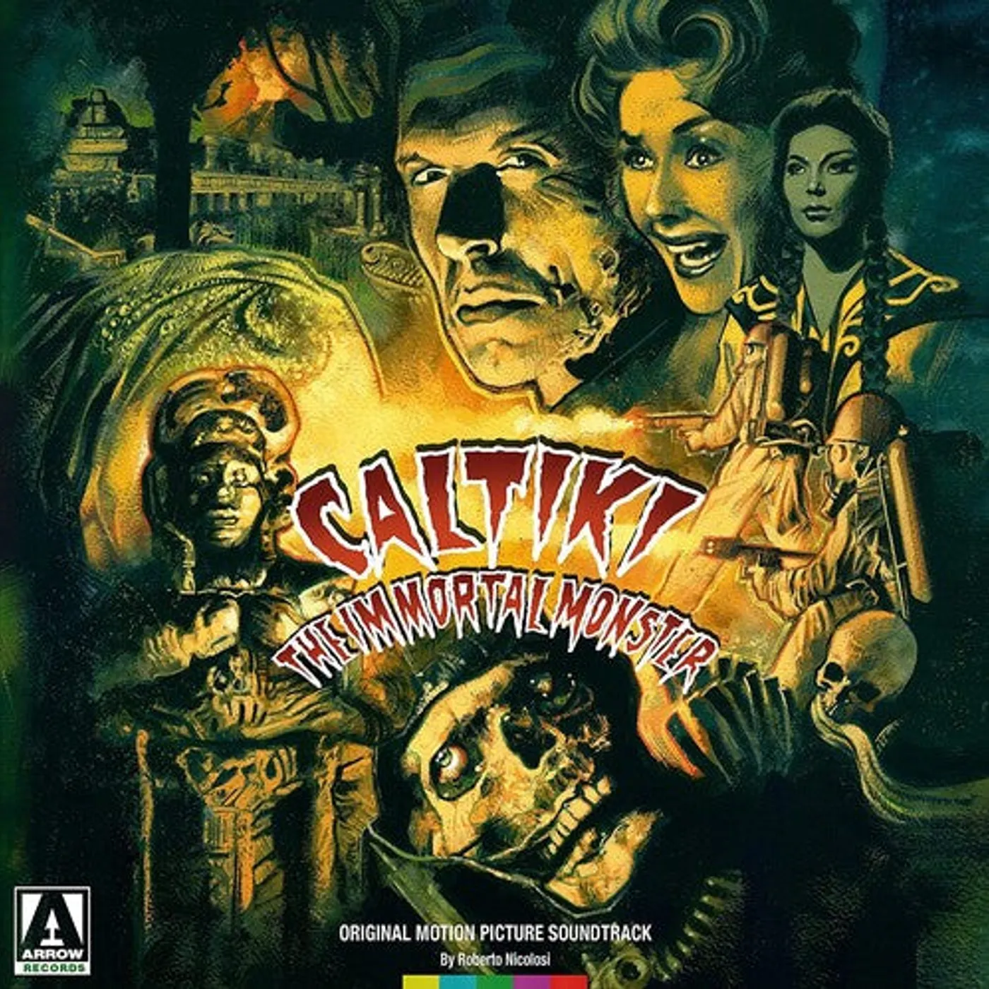 Robert Nicolosi LP Vinyl - Caltiki The Immortal Monster - Original Soundtrack