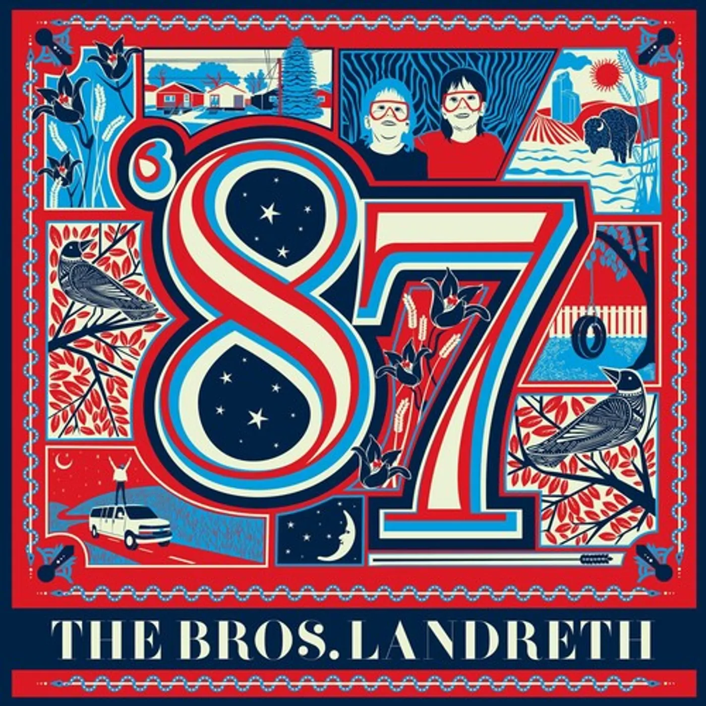 The Bros. Landreth LP Vinyl - '87 (Coloured Vinyl) (Ltd)