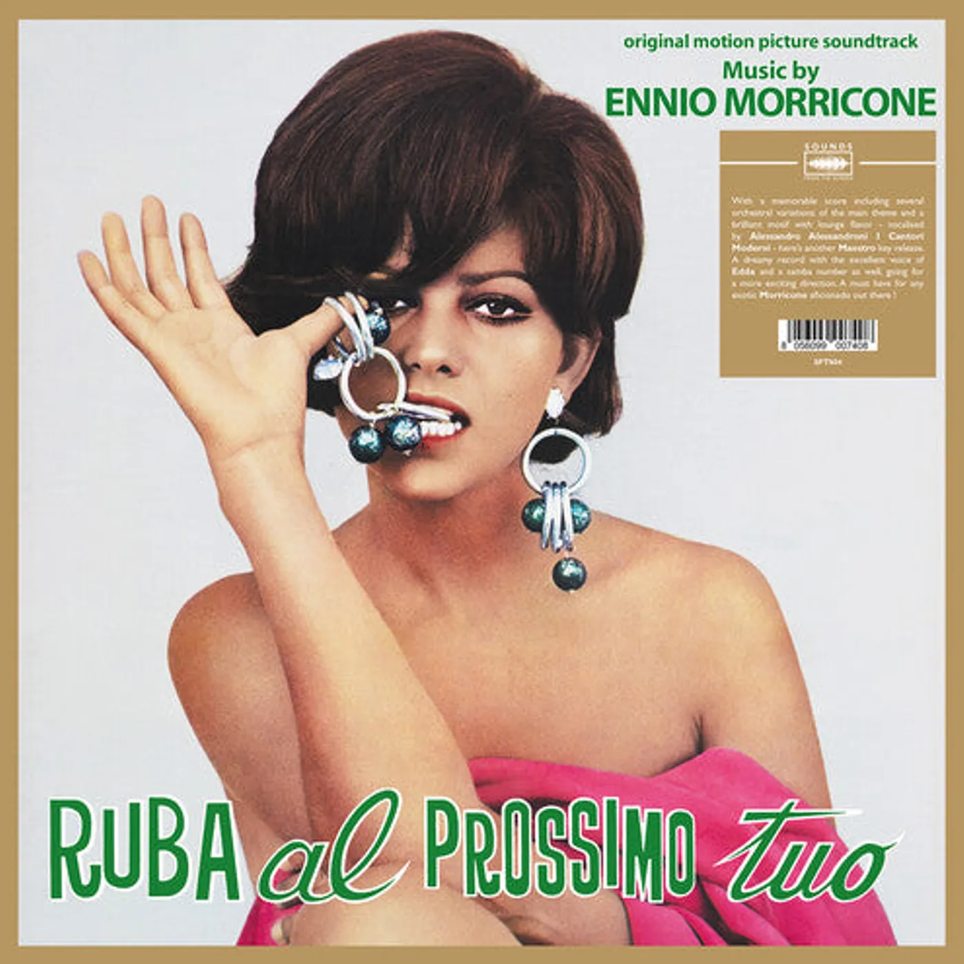 Ennio Morricone Ennio (Coloured Vinyl) (Mgta) Morricone LP Vinyl - Ruba Al Prossimo Tuo (Coloured Vinyl) (Mgta)