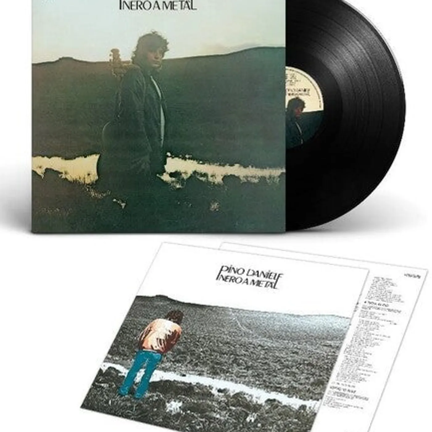 Pino Daniele LP Vinyl - Nero A Meta (Ita)