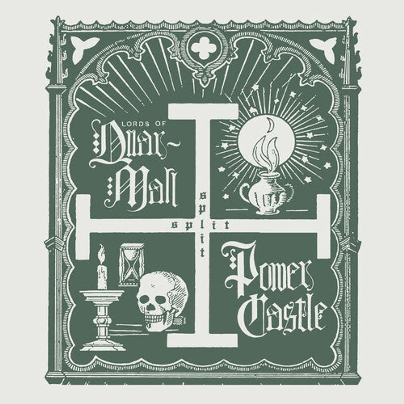 Lords Of Quarmall & Power Castle LP Vinyl - Split