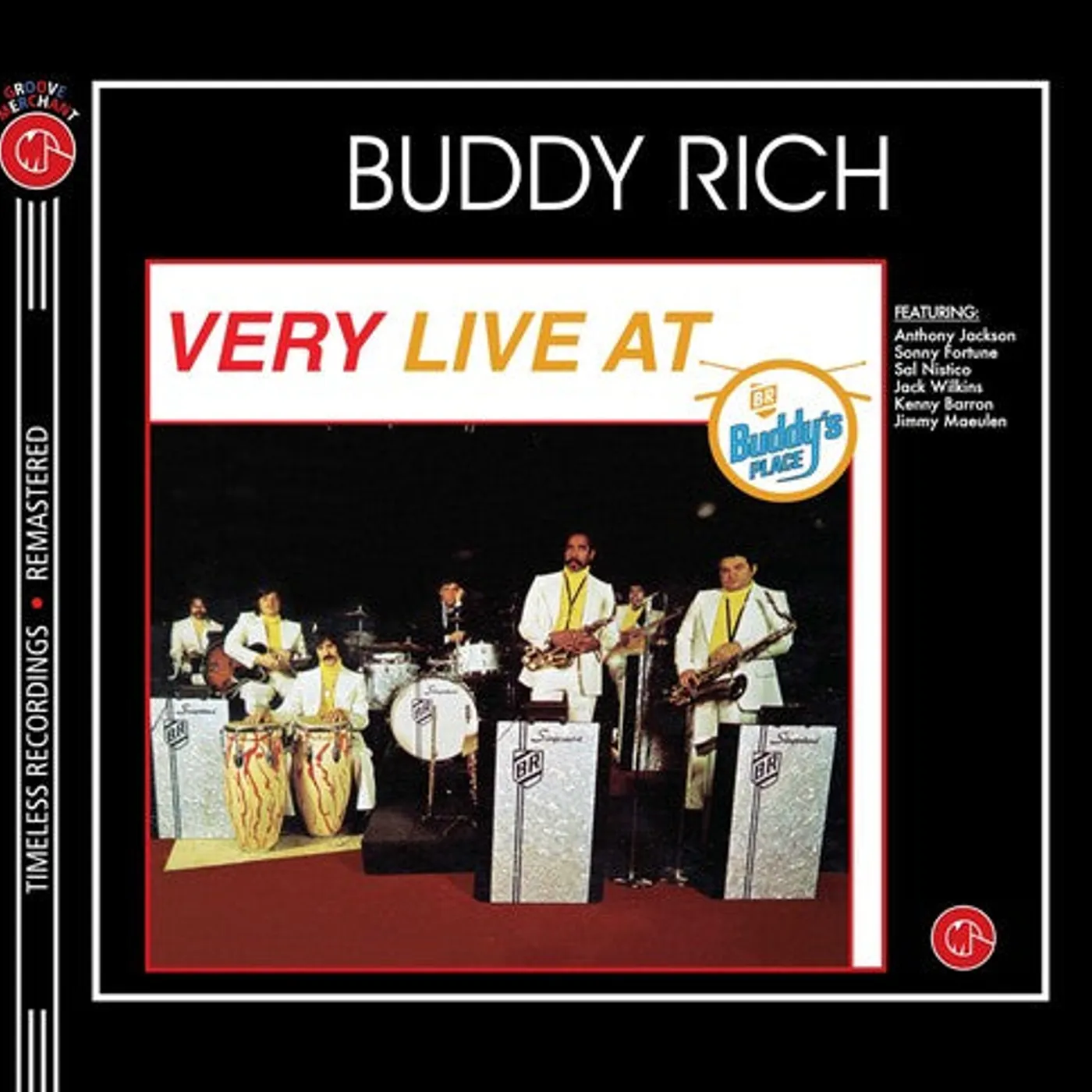 Buddy Rich LP Vinyl - Very Live At Buddy'S Place (Coloured Vinyl) (Ltd) (Ylw)