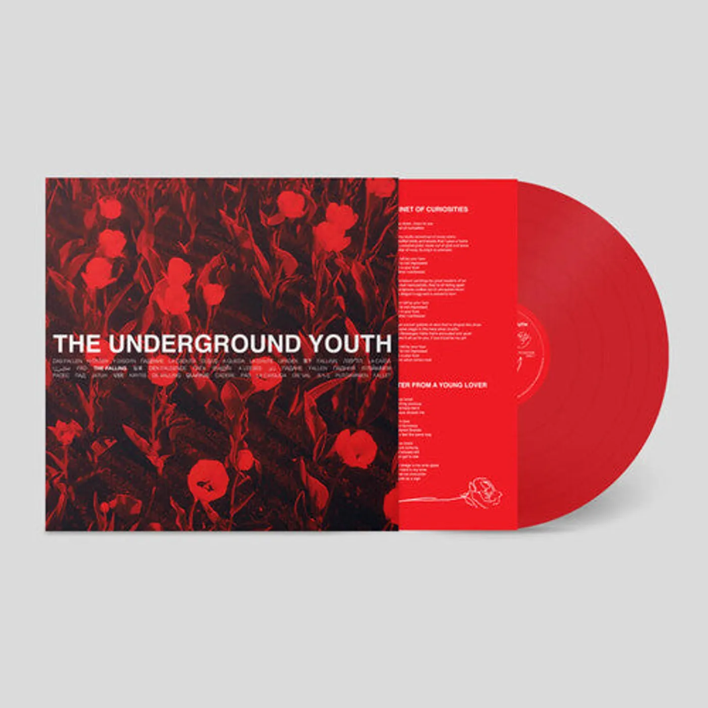 The Underground Youth LP Vinyl - Falling (Coloured Vinyl) (Ogv) (Red) (Can)