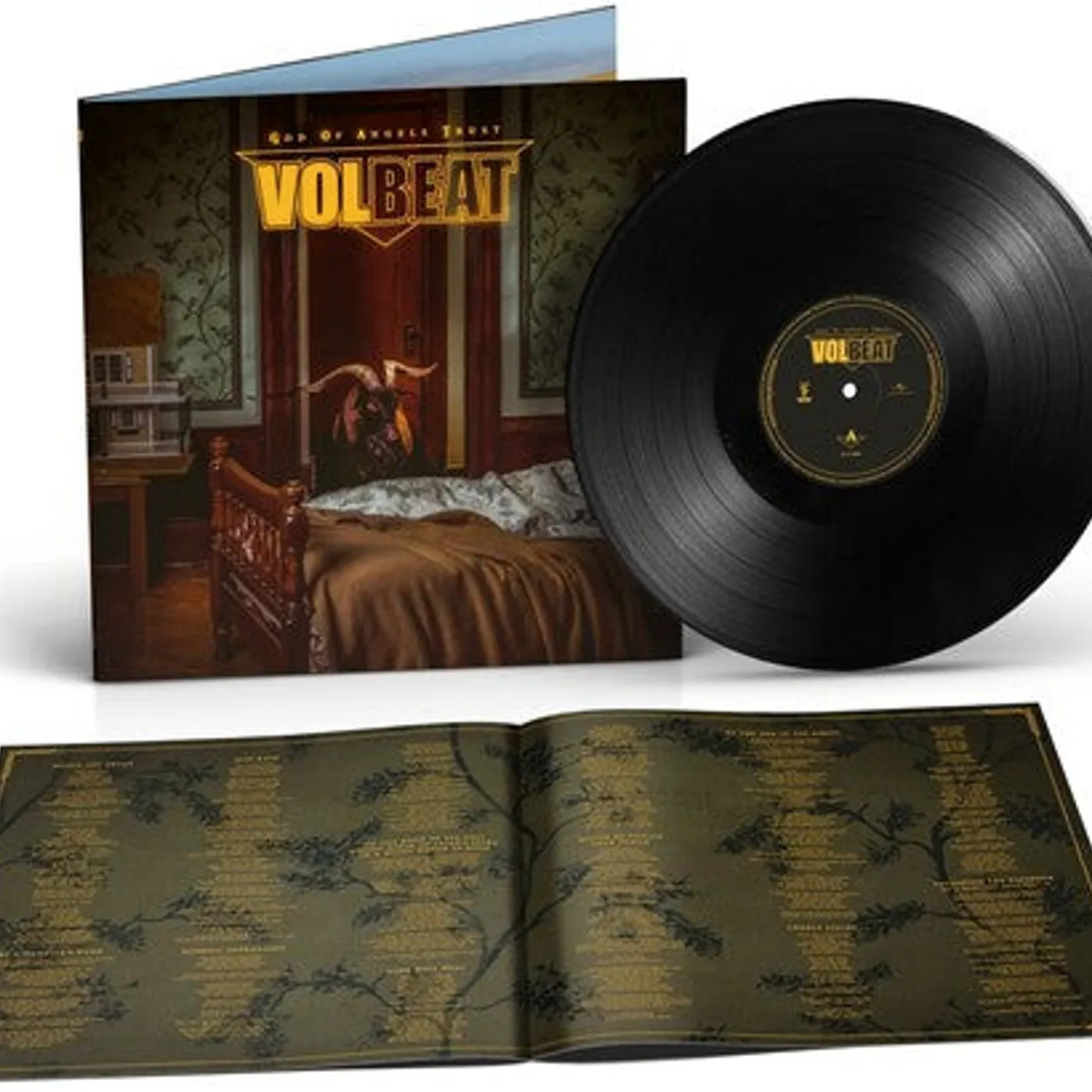 Volbeat LP Vinyl - God Of Angels Trust (Gate Fold) (Wb)