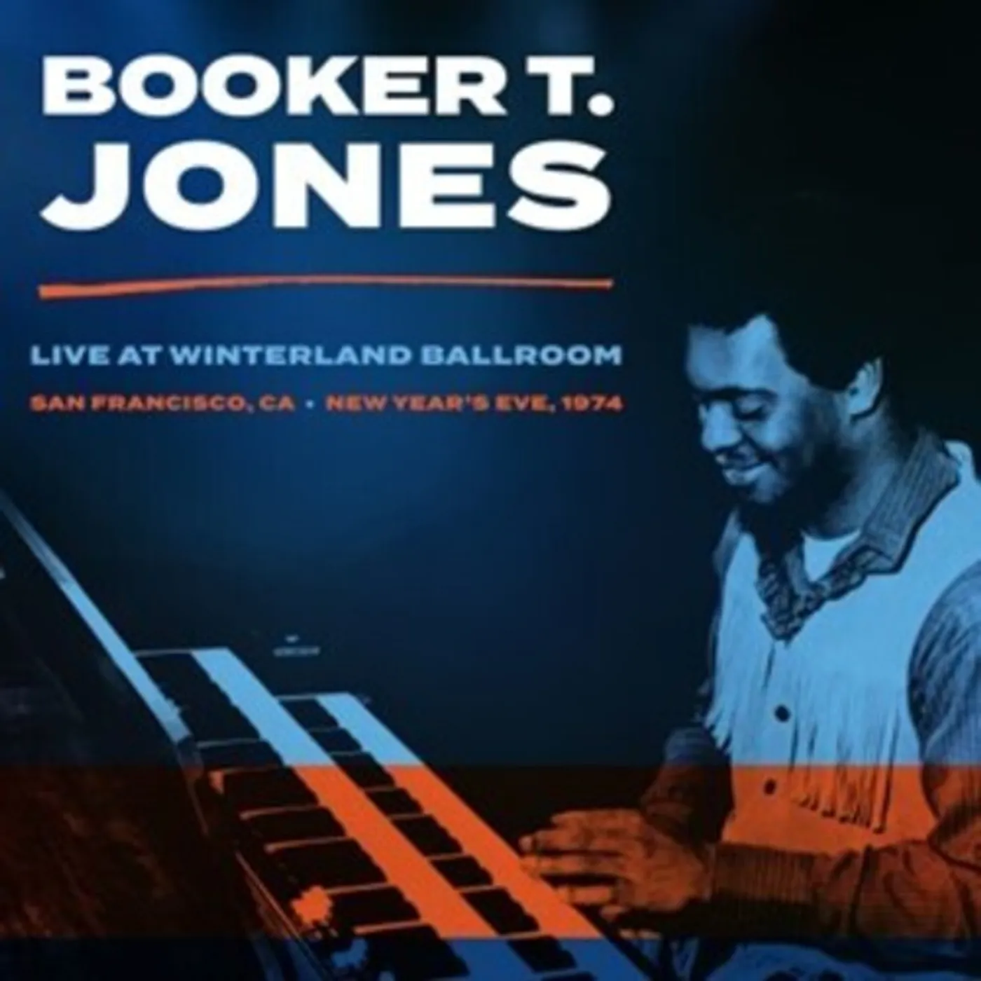 Booker T. Jones LP Vinyl - Winterland Ballroom San Francisco Ca New Year'S