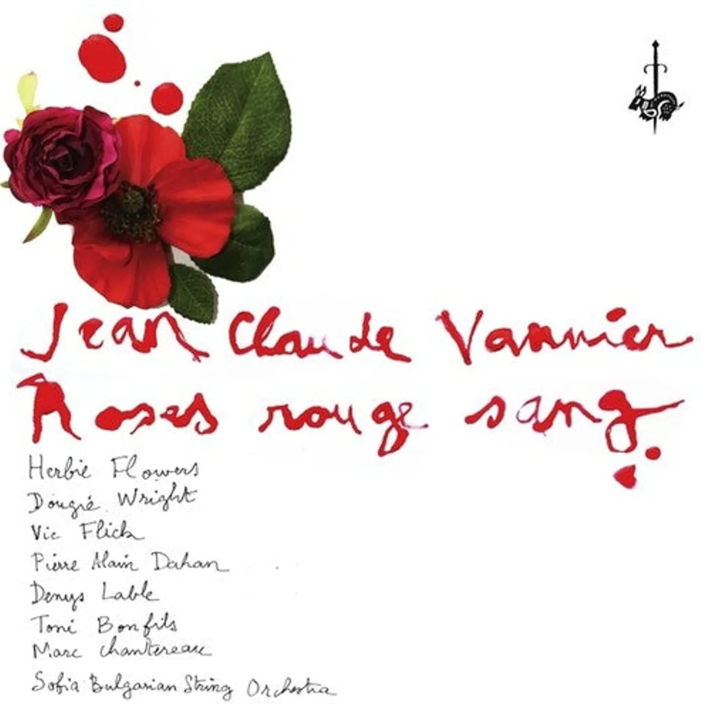 Jean-Claude Vannier LP Vinyl - Roses Rouge Sang