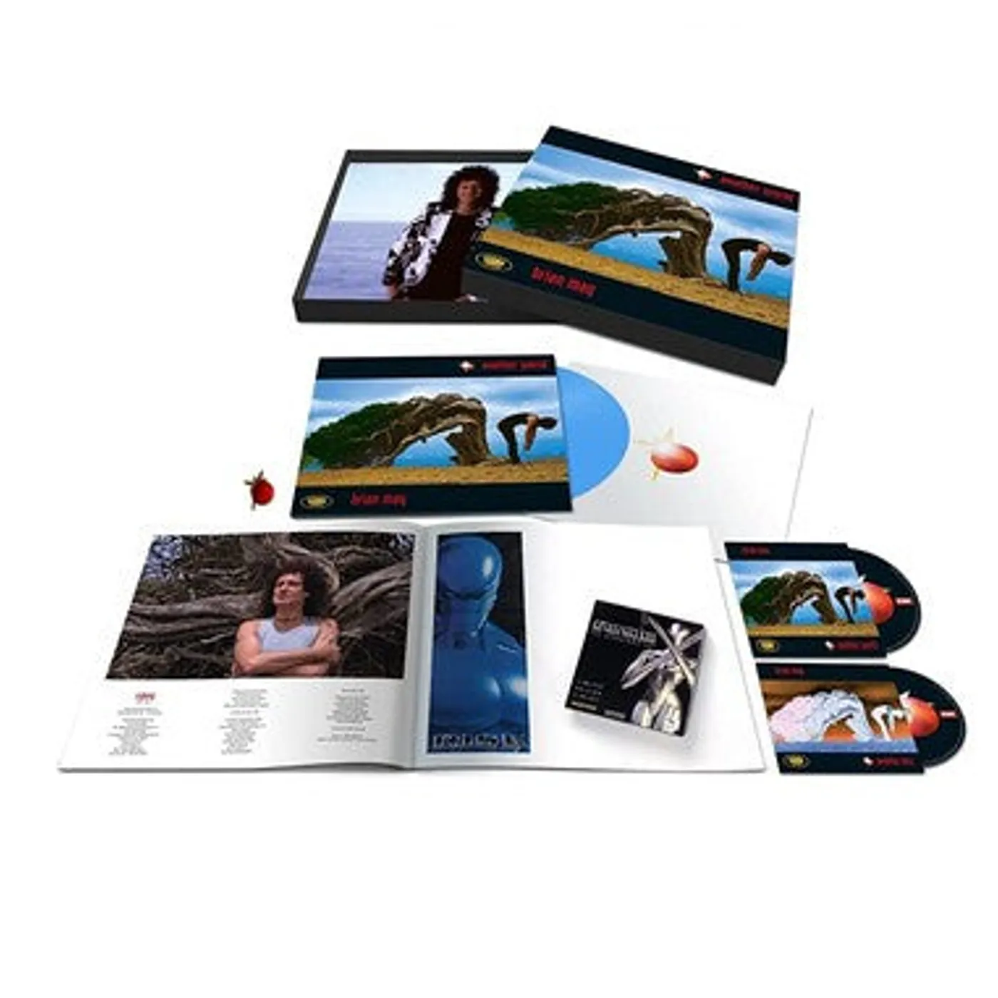 Brian May LP Vinyl - Another World (W/Cd) (Blue) (Box) (Coloured Vinyl)