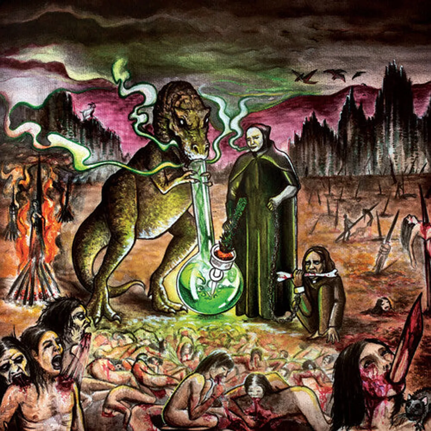 Pachiderma LP Vinyl - Il Diavolo La Peste La Morte (Coloured Vinyl) (Ylw)