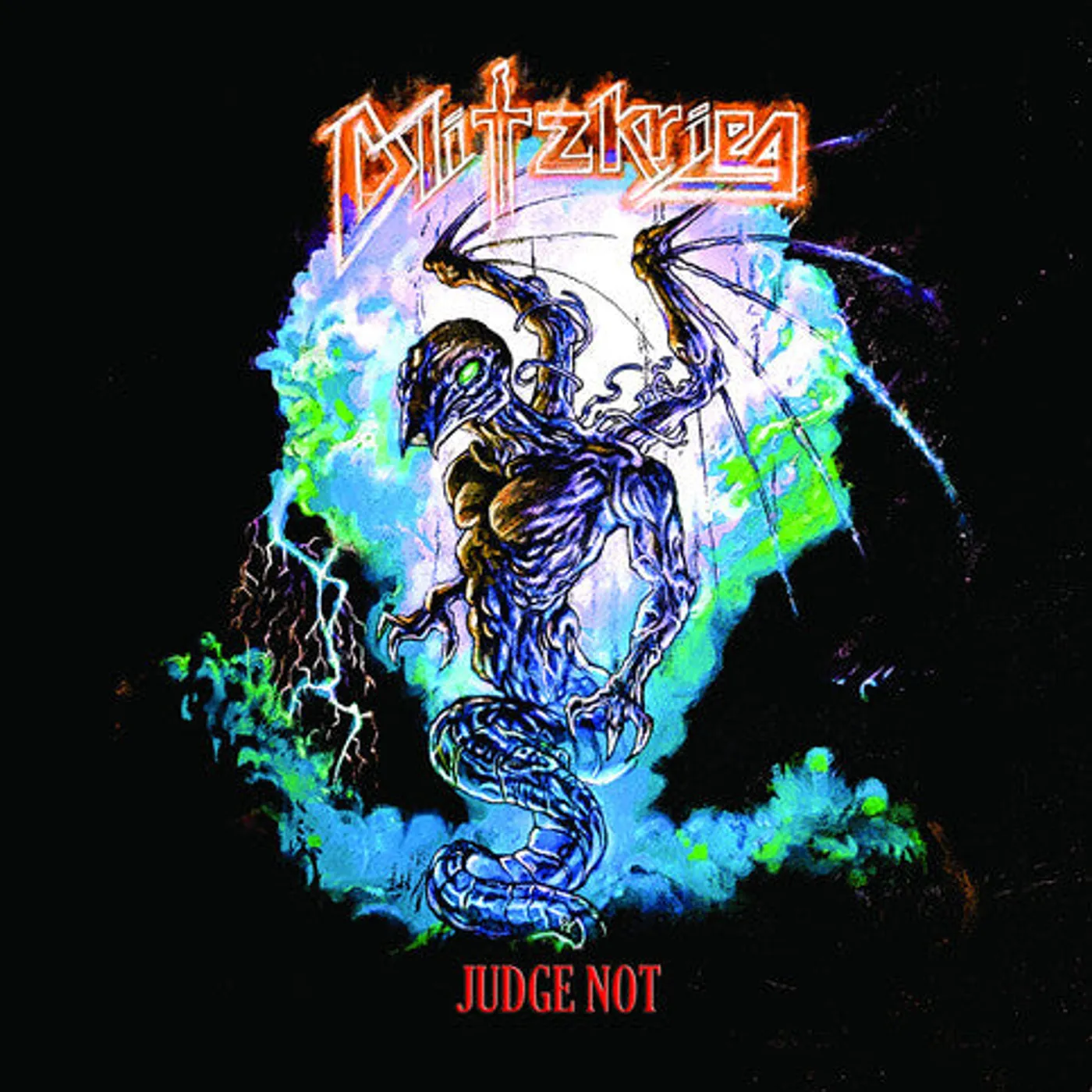 Blitzkrieg LP Vinyl - Judge Not (Coloured Vinyl) (Grn) (Ltd)