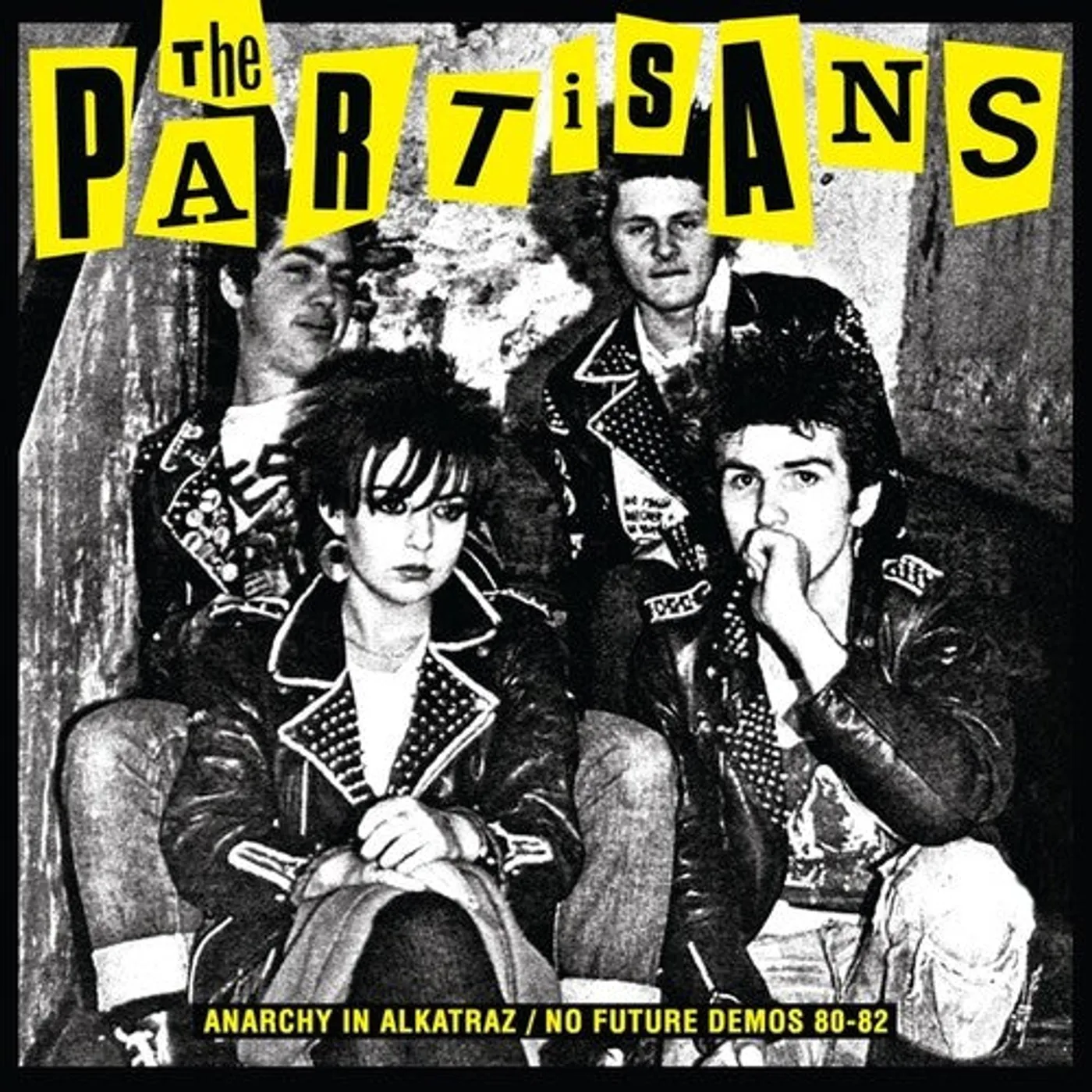 The Partisans LP Vinyl - Anarchy In Alkatraz / No Future Demos 80-82