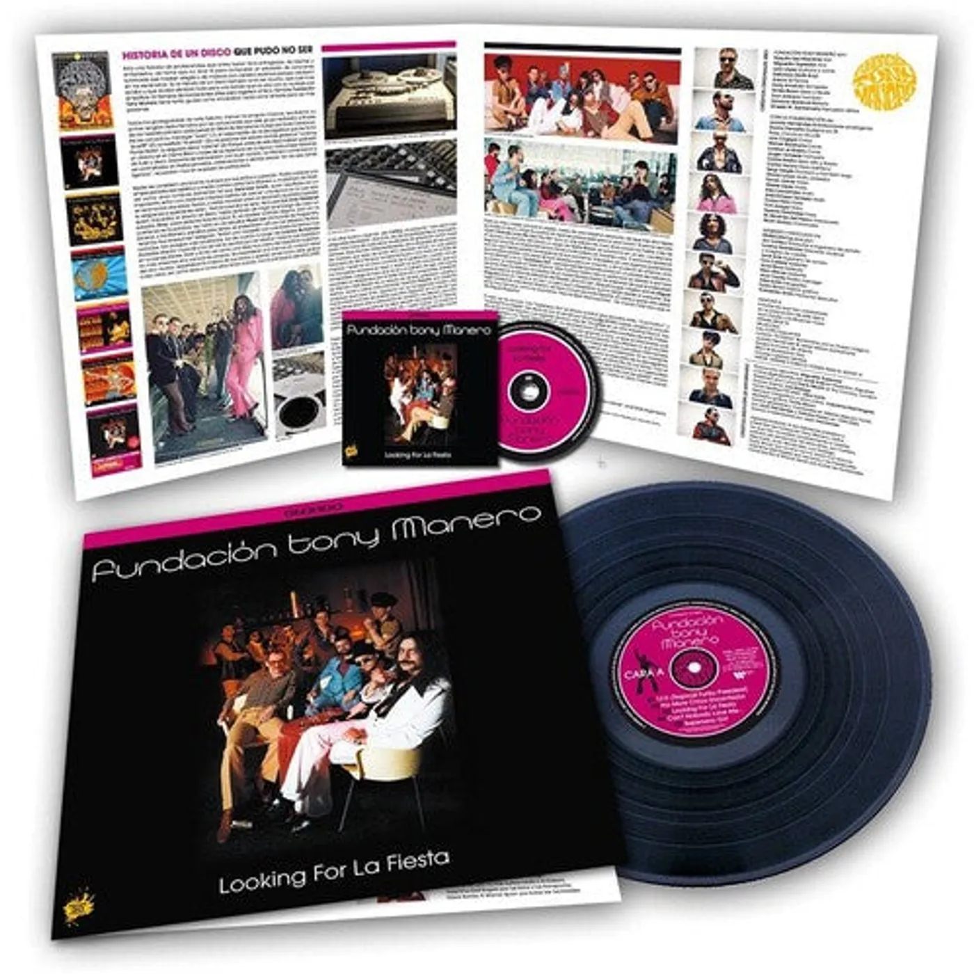 Fundacion Tony Manero LP Vinyl - Looking For La Fiesta (W/Cd) (Rmst) (Spa)