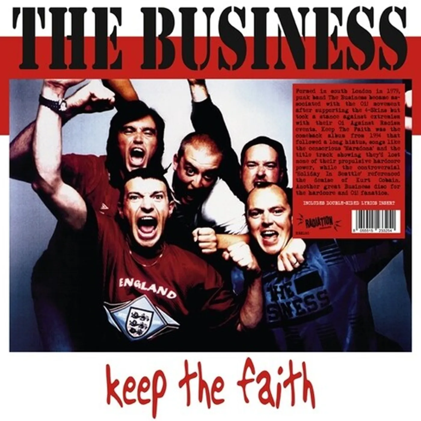 The Business LP Vinyl - Keep The Faith