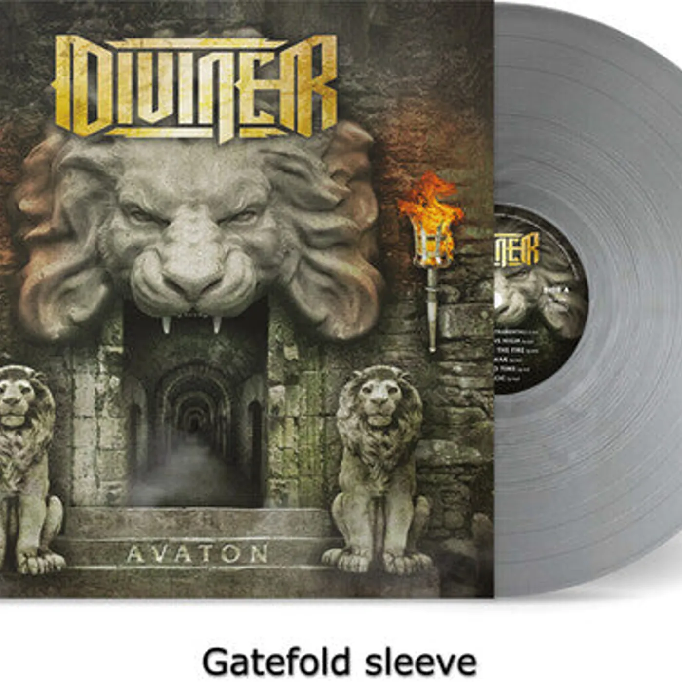 Diviner LP Vinyl - Avaton - Silver (Coloured Vinyl) (Gate Fold) (Ltd) (Slv)