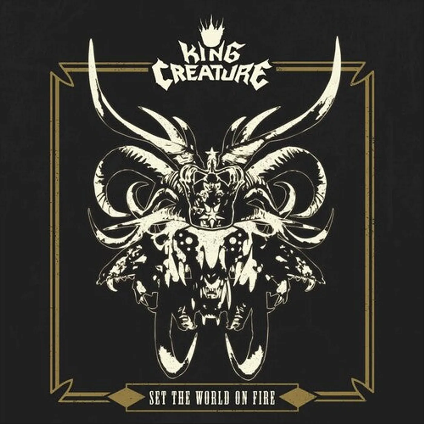King Creature LP Vinyl - Set The World On Fire (Coloured Vinyl) (Gol)
