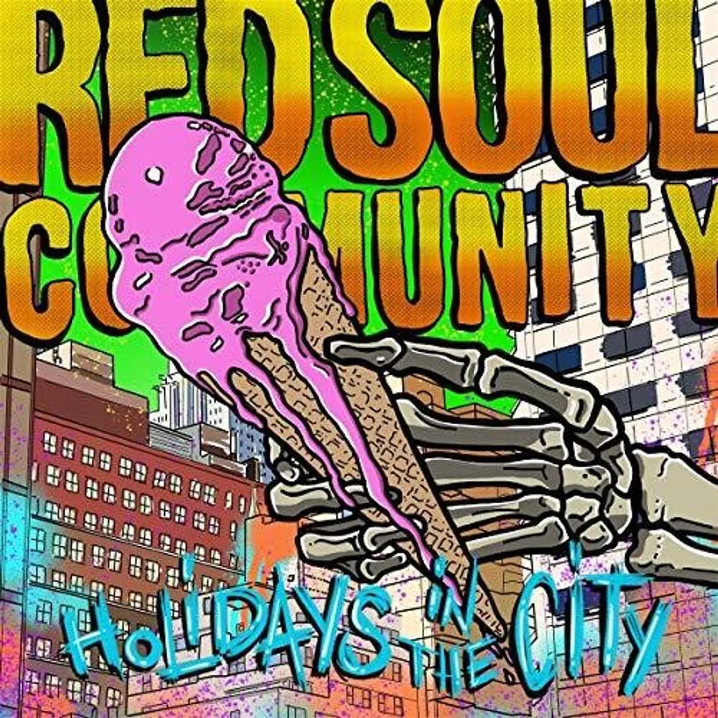 Red Soul Community LP Vinyl - Holidays In The City (Coloured Vinyl)