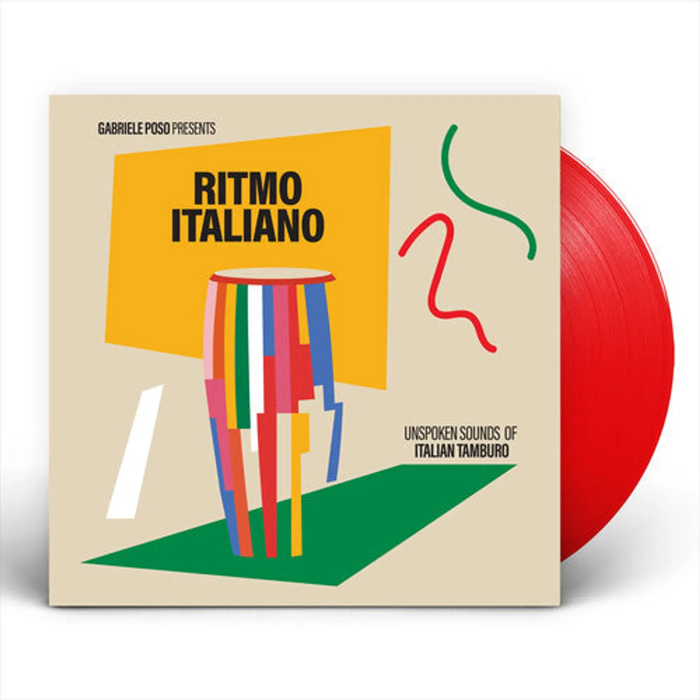 Gabriele Poso LP Vinyl - Ritmo Italiano Unspoken Sounds Of Italian (Iex)
