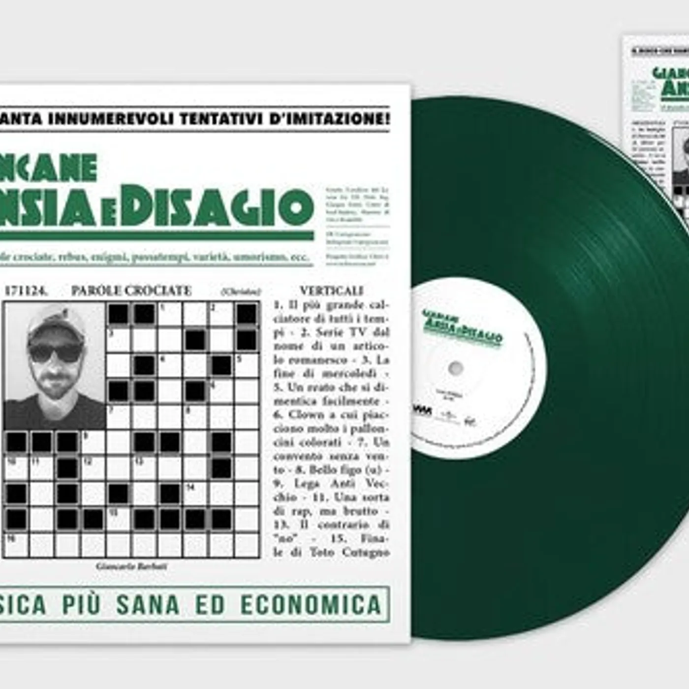 Giancane LP Vinyl - Ansia E Disagio (Coloured Vinyl) (Grn) (Ita)