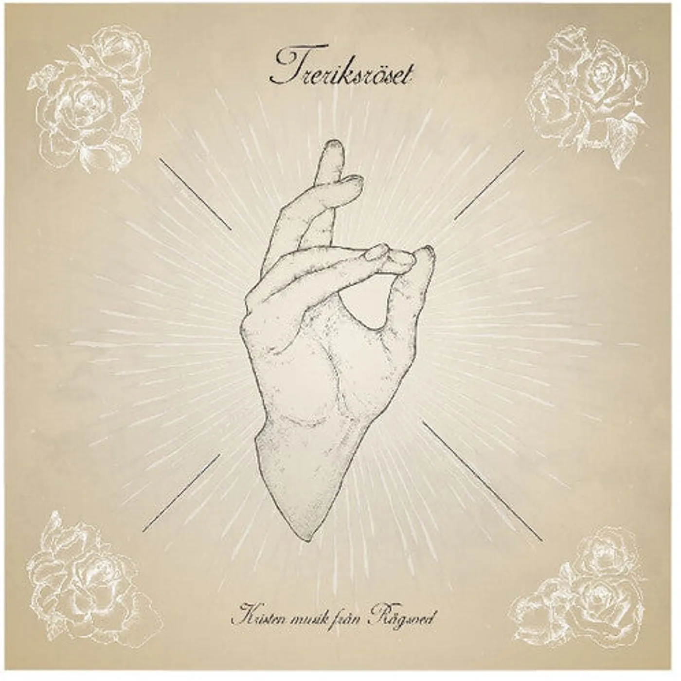 Treriksröset LP Vinyl - Kristen Musik Fran Ragsved