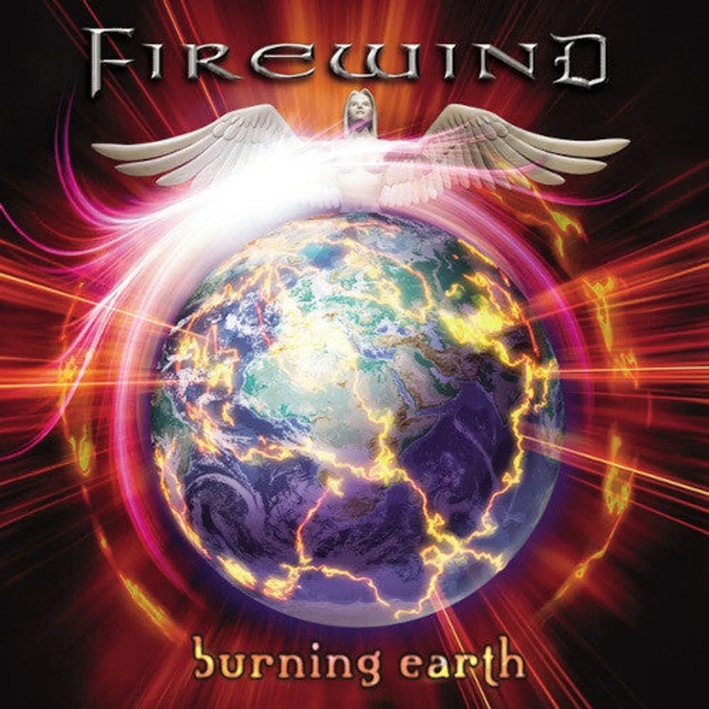 Firewind LP Vinyl - Burning Earth - Lime Green (Coloured Vinyl) (Grn)