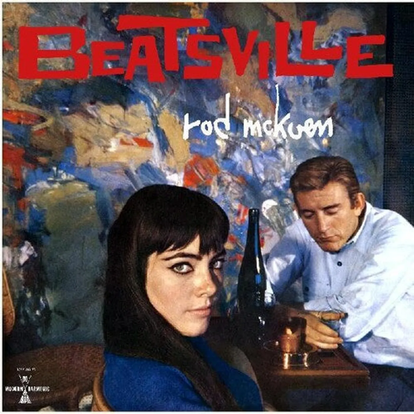 Rod Mckuen LP Vinyl - Beatsville (Coloured Vinyl) (Red)