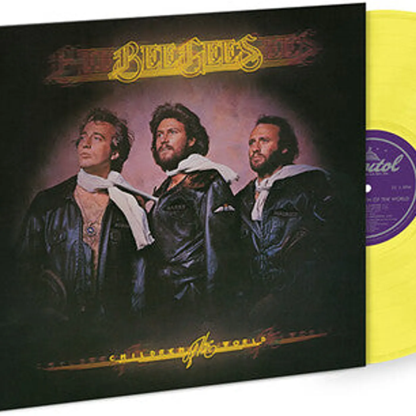 Bee Gees LP Vinyl - Children Of The World (Cvnl) (Ylw)