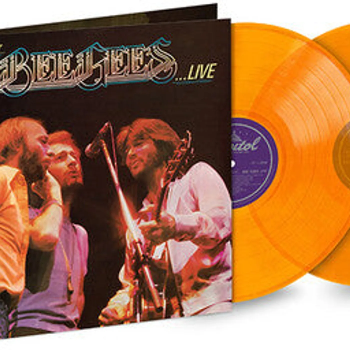 Bee Gees LP Vinyl - Here At Last: Bee Gees Live (Cvnl) (Org)
