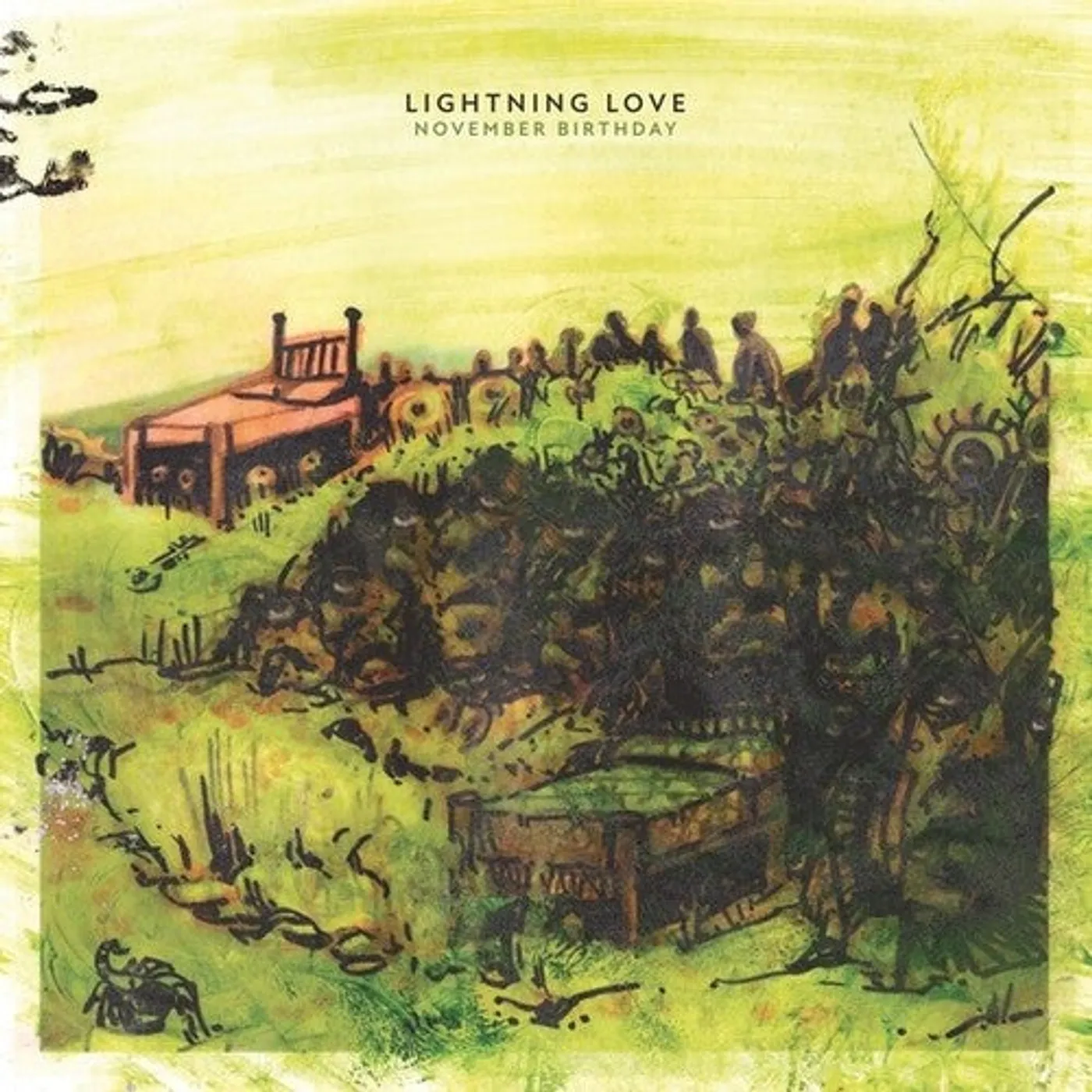 Lightning Love LP Vinyl - November Birthday - Green (Bonus Tracks) (Coloured Vinyl)