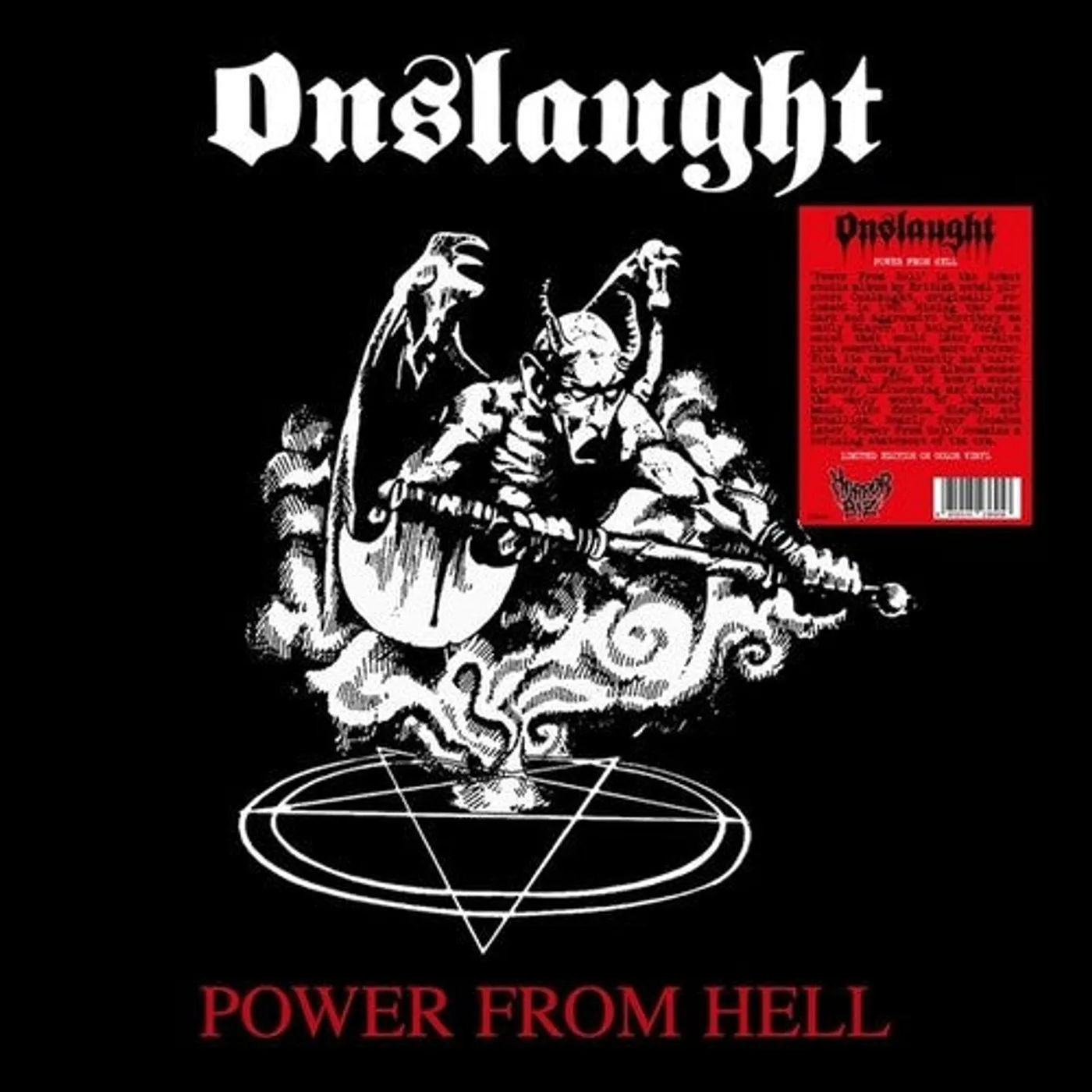 Onslaught LP Vinyl - Power From Hell