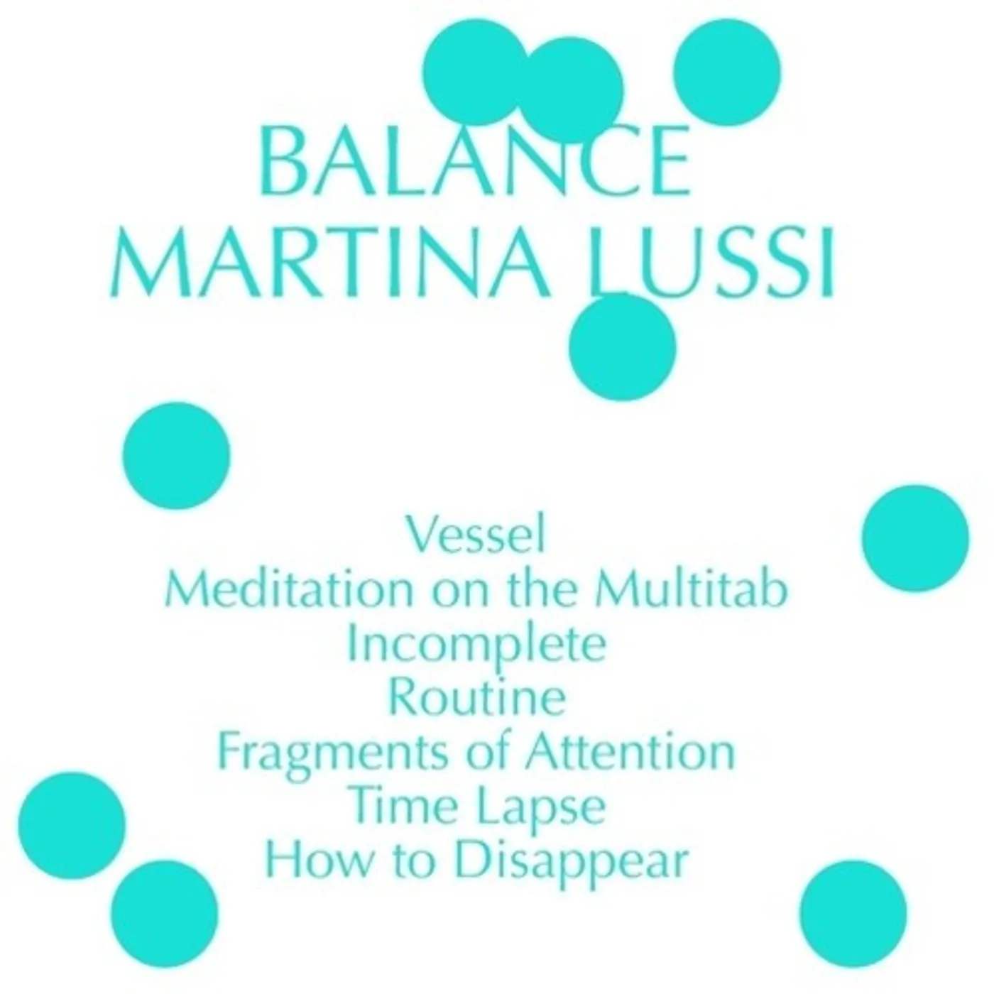 Martina Lussi LP Vinyl - Balance