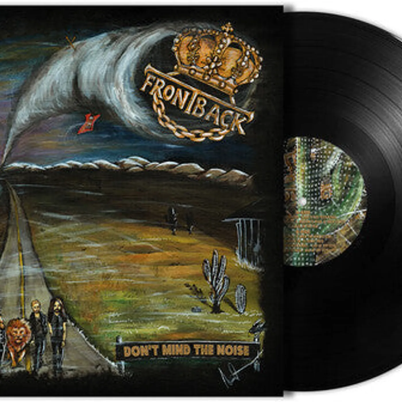 Frontback LP Vinyl - Don'T Mind The Noise (Blk)