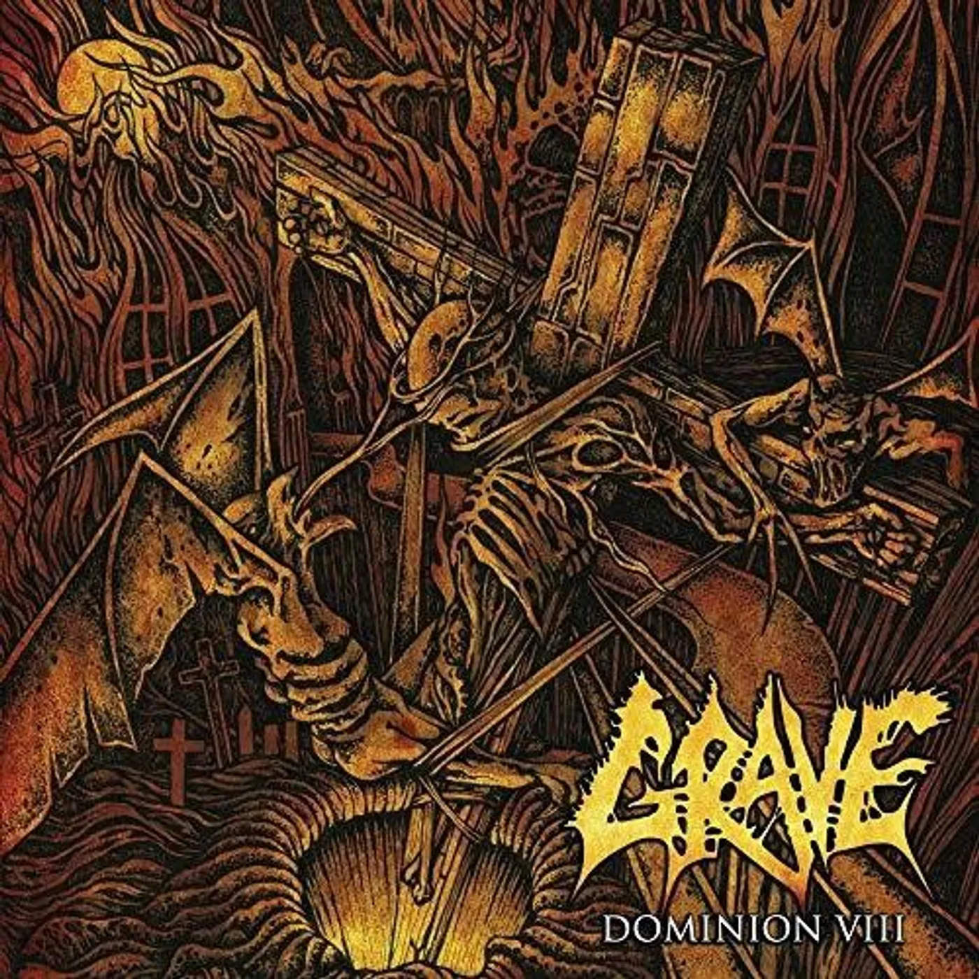Grave LP Vinyl - Dominion Viii (Reis) (Can)
