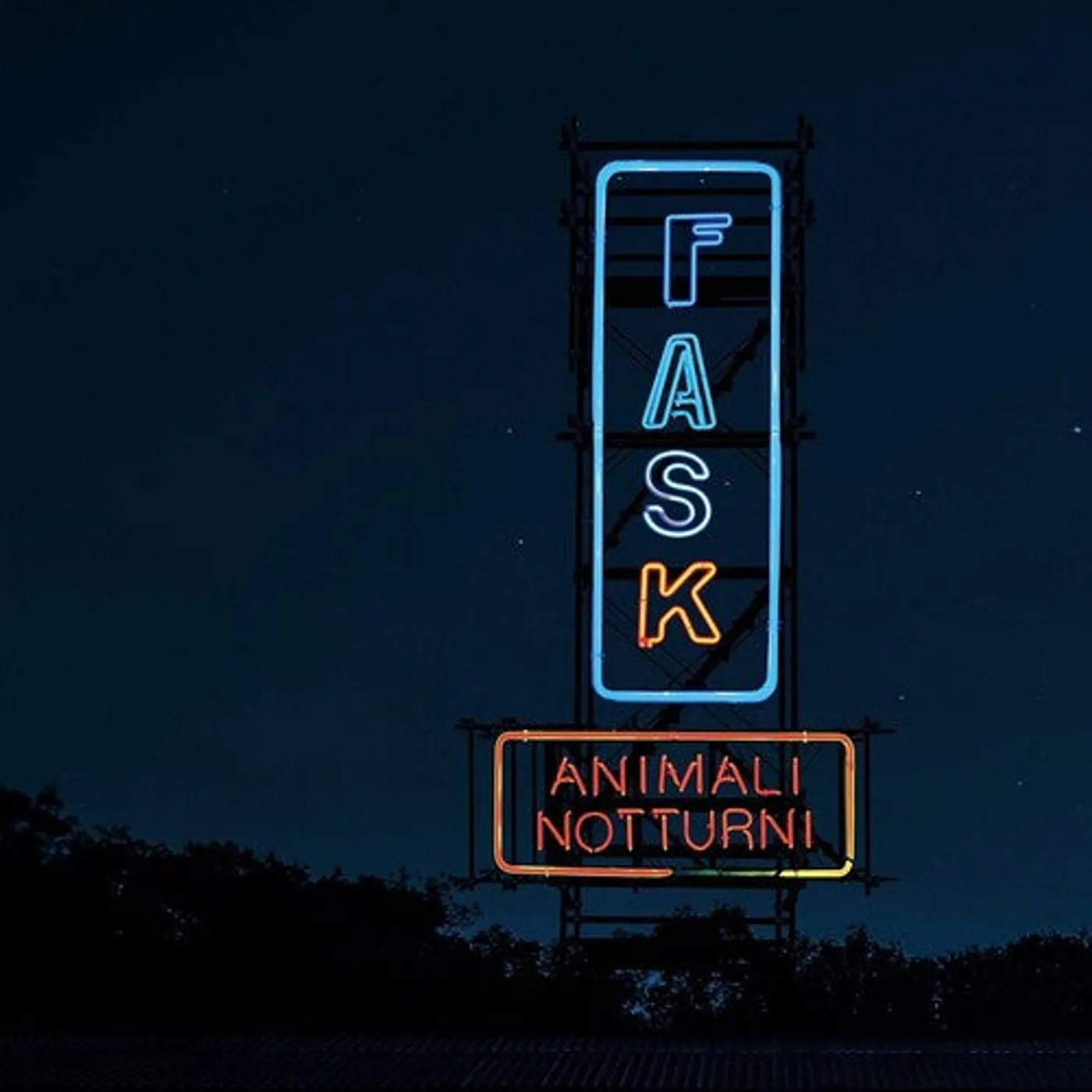 Fast Animals and Slow Kids LP Vinyl - Animali Notturni (Blue) (Coloured Vinyl) (Ita)