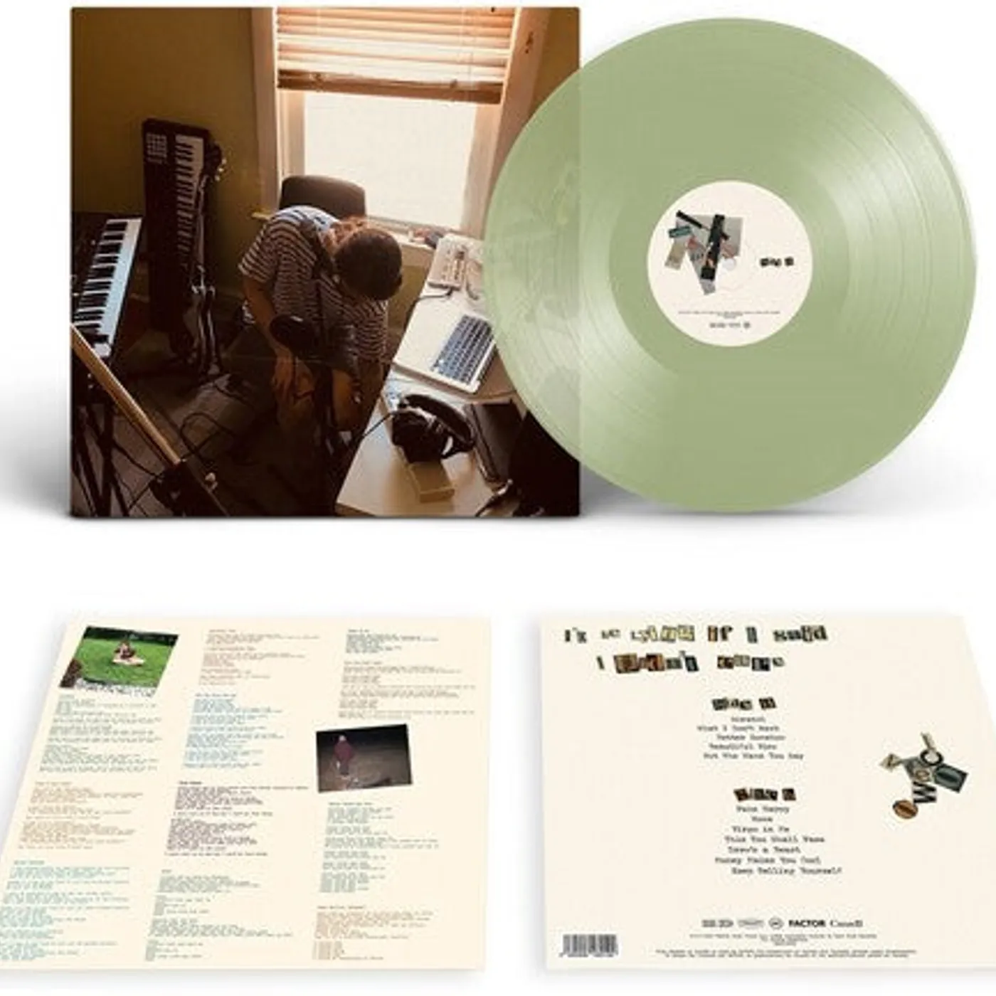 Hannah Georgas LP Vinyl - I'D Be Lying If I Said I Didn'T Care - Green (Grn)