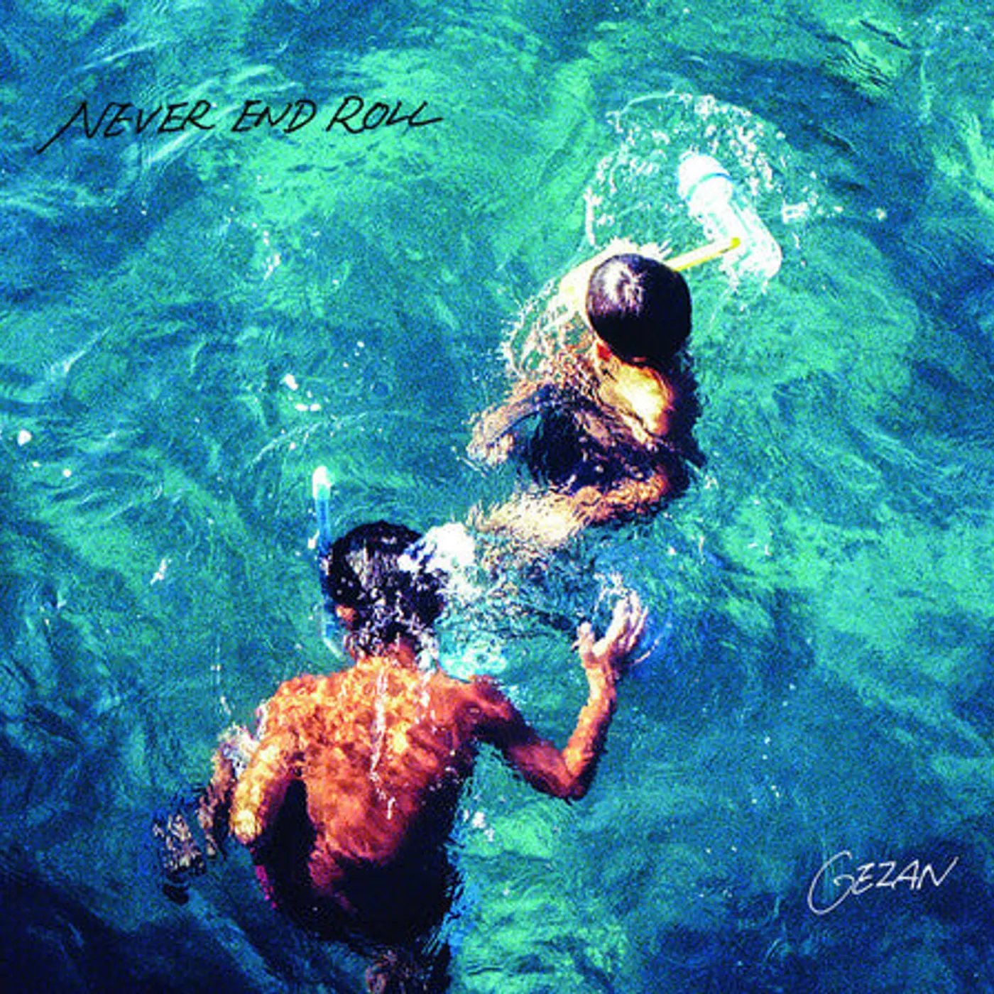 Gezan LP Vinyl - Never End Roll (Blue) (Coloured Vinyl) (Cvnl) (Rmst)