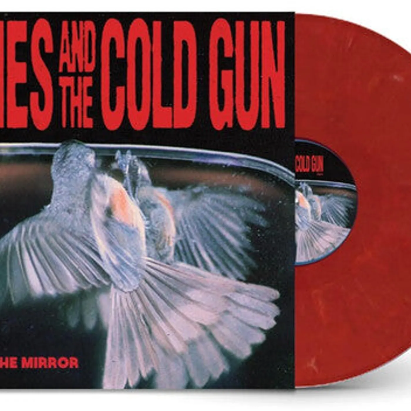 James and the Cold Gun LP Vinyl - Face In The Mirror (Coloured Vinyl) (Red)