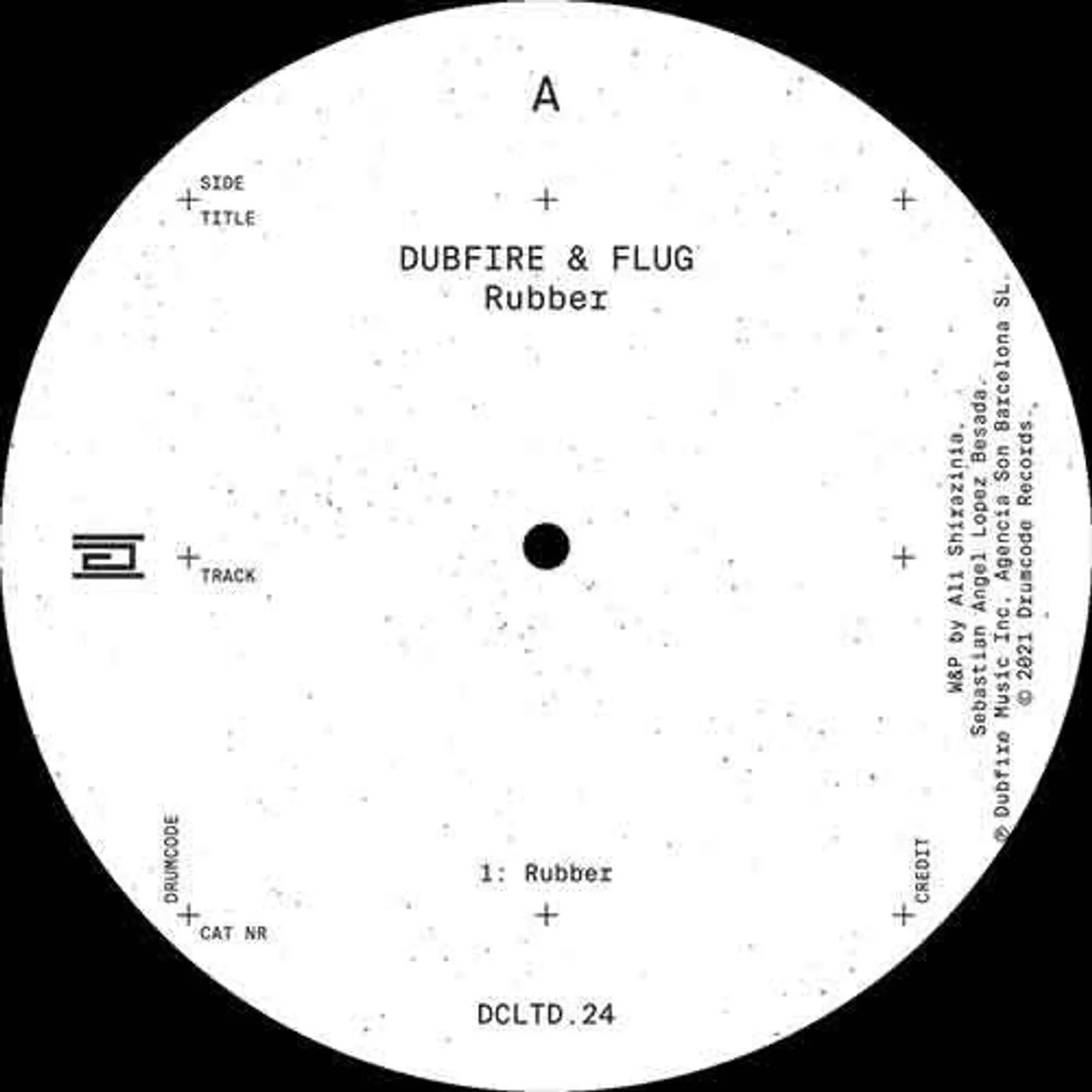 Dubfire & Flug LP Vinyl - Rubber