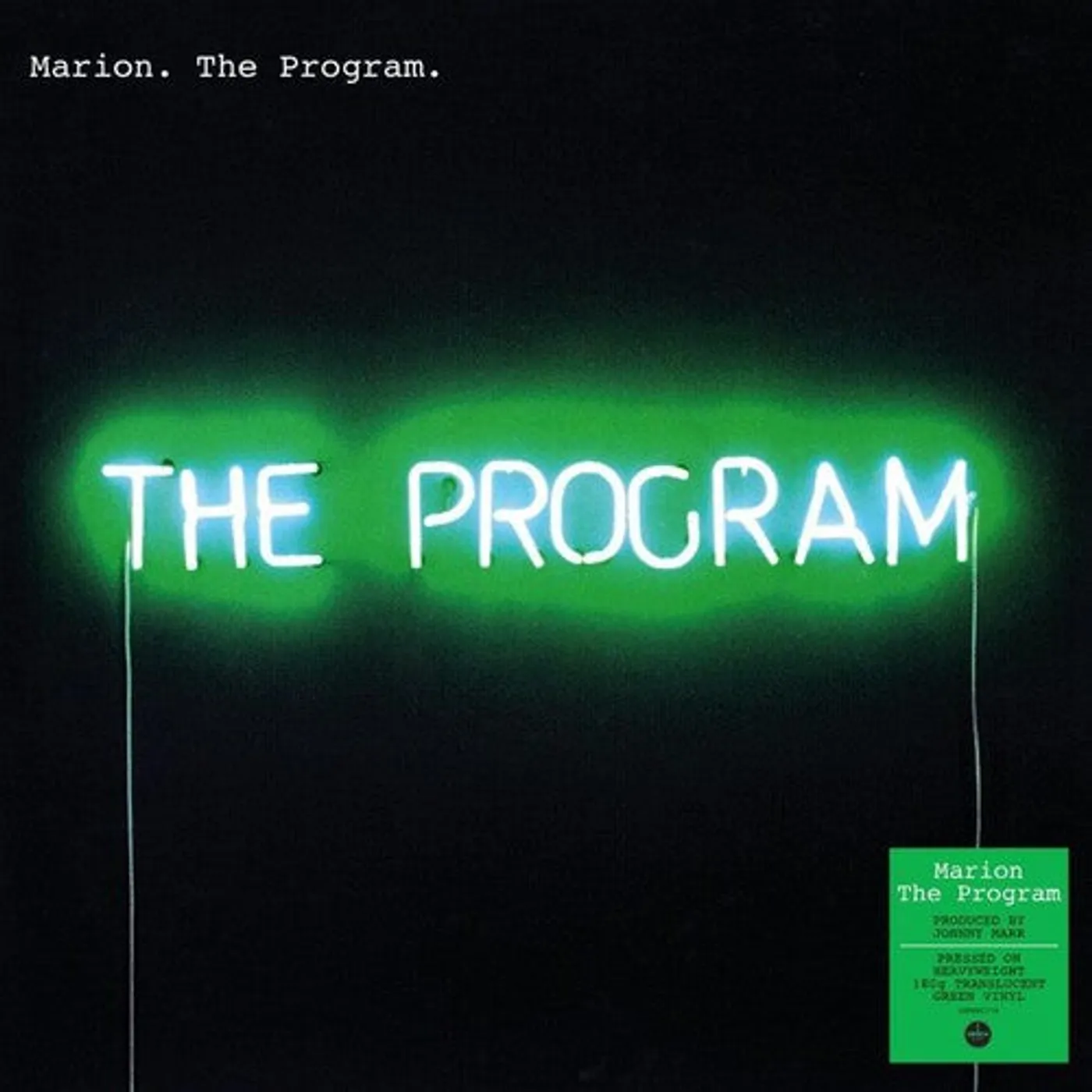 Marion LP Vinyl - Program (Coloured Vinyl) (Grn) (Ogv) (Uk)