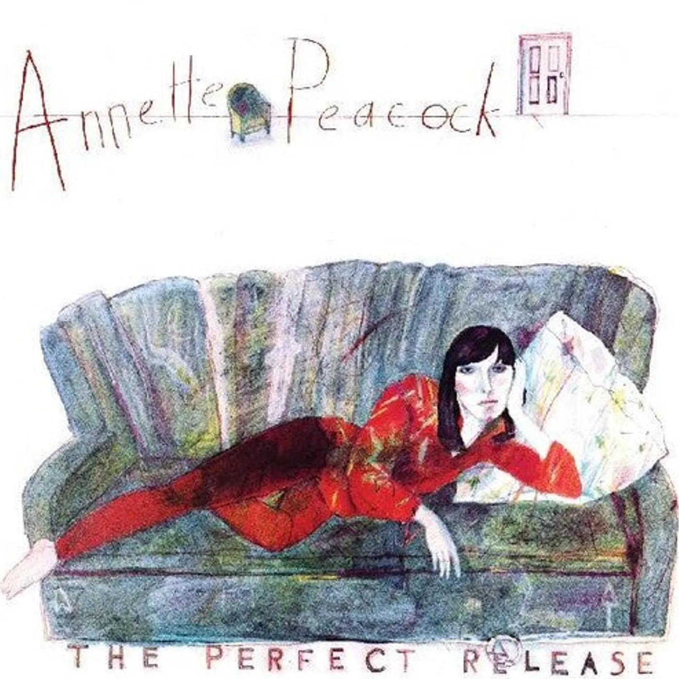 Annette Peacock LP Vinyl - Perfect Release (Coloured Vinyl) (Red)