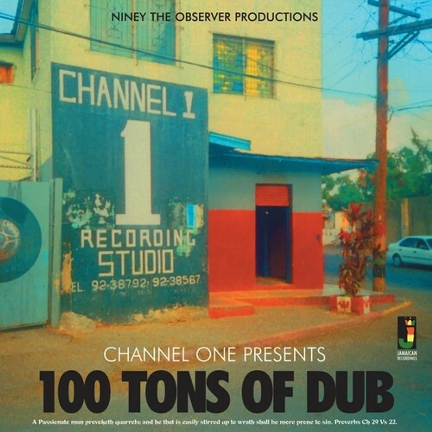 Niney The Observer LP Vinyl - Channel One Presents: 100 Tons Of Dub