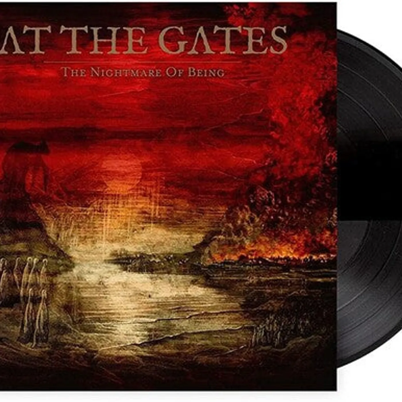 At The Gates LP Vinyl - Nightmare Of Being (Blk) (Post)