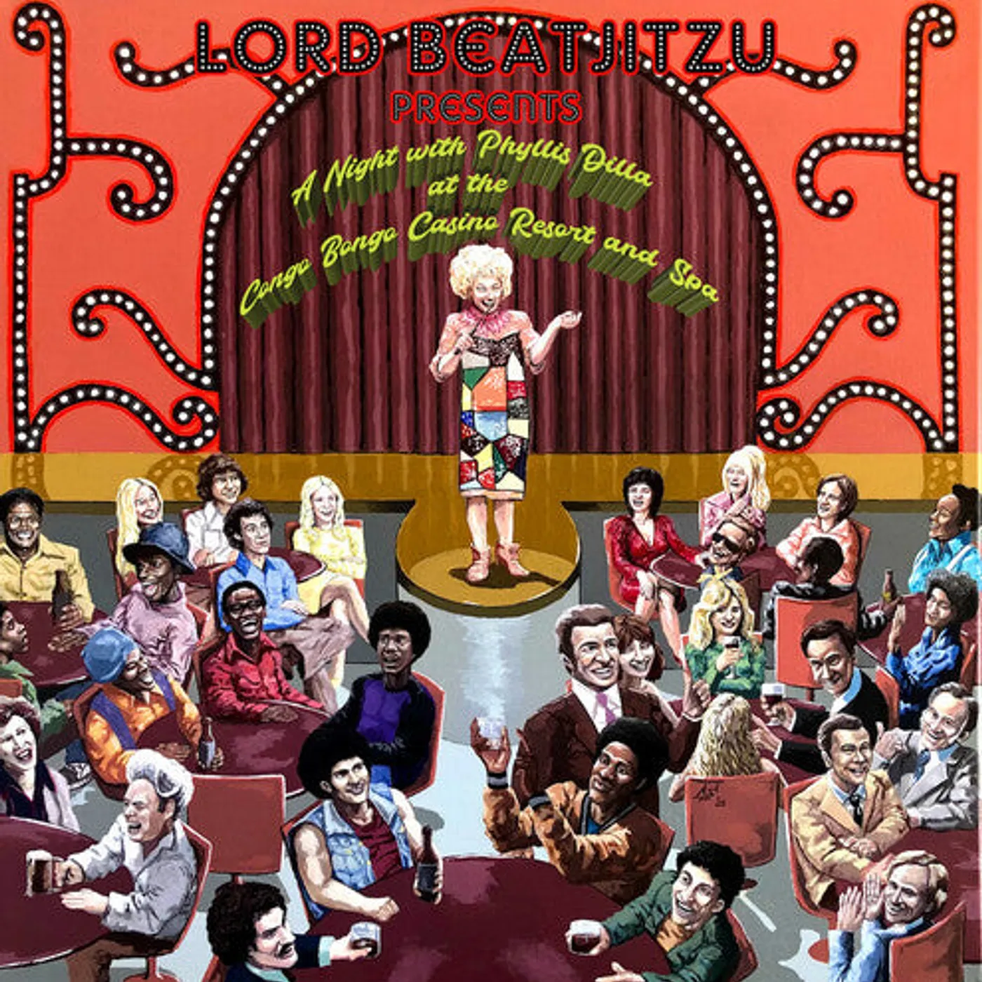 Lord Beatjitzu LP Vinyl - Night With Phyllis Dilla At The Congo Bongo