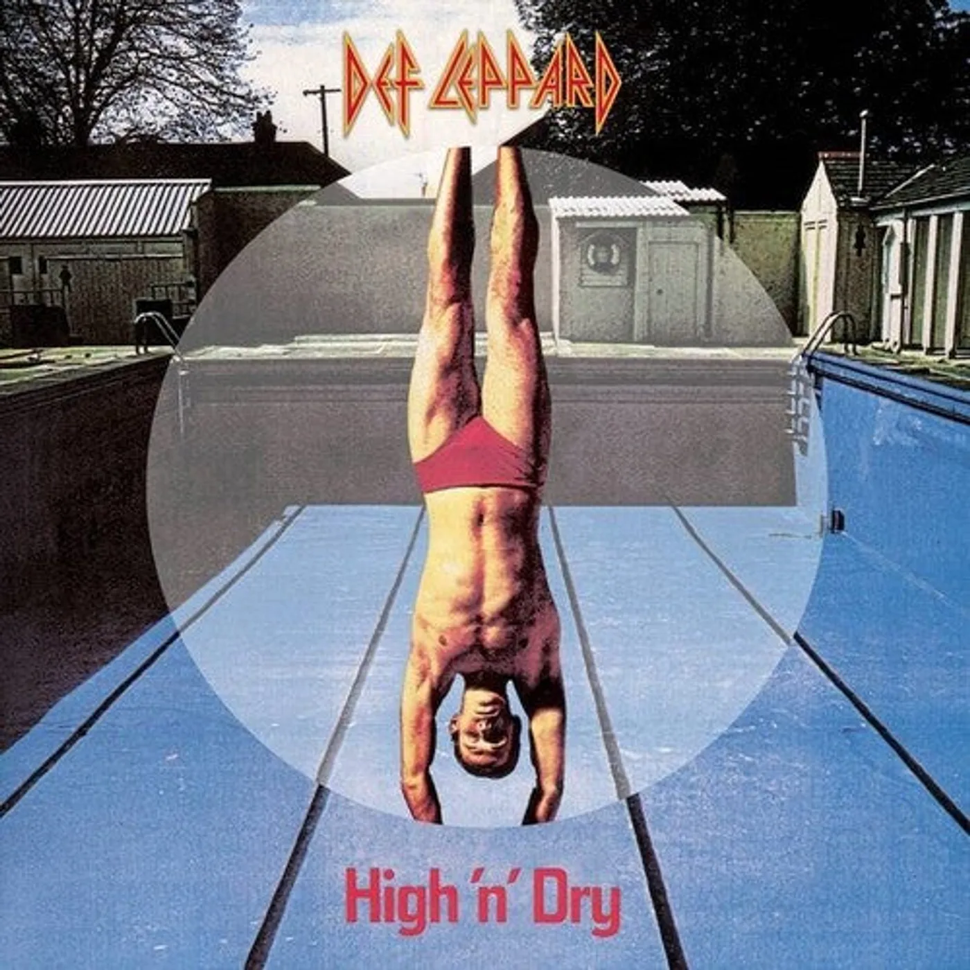 Def Leppard LP Vinyl - High N Dry (Ger)