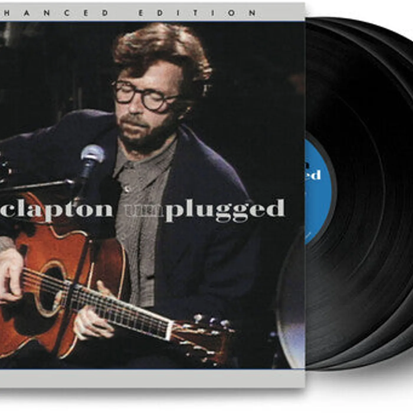 Eric Clapton LP Vinyl - Unplugged (Enh)