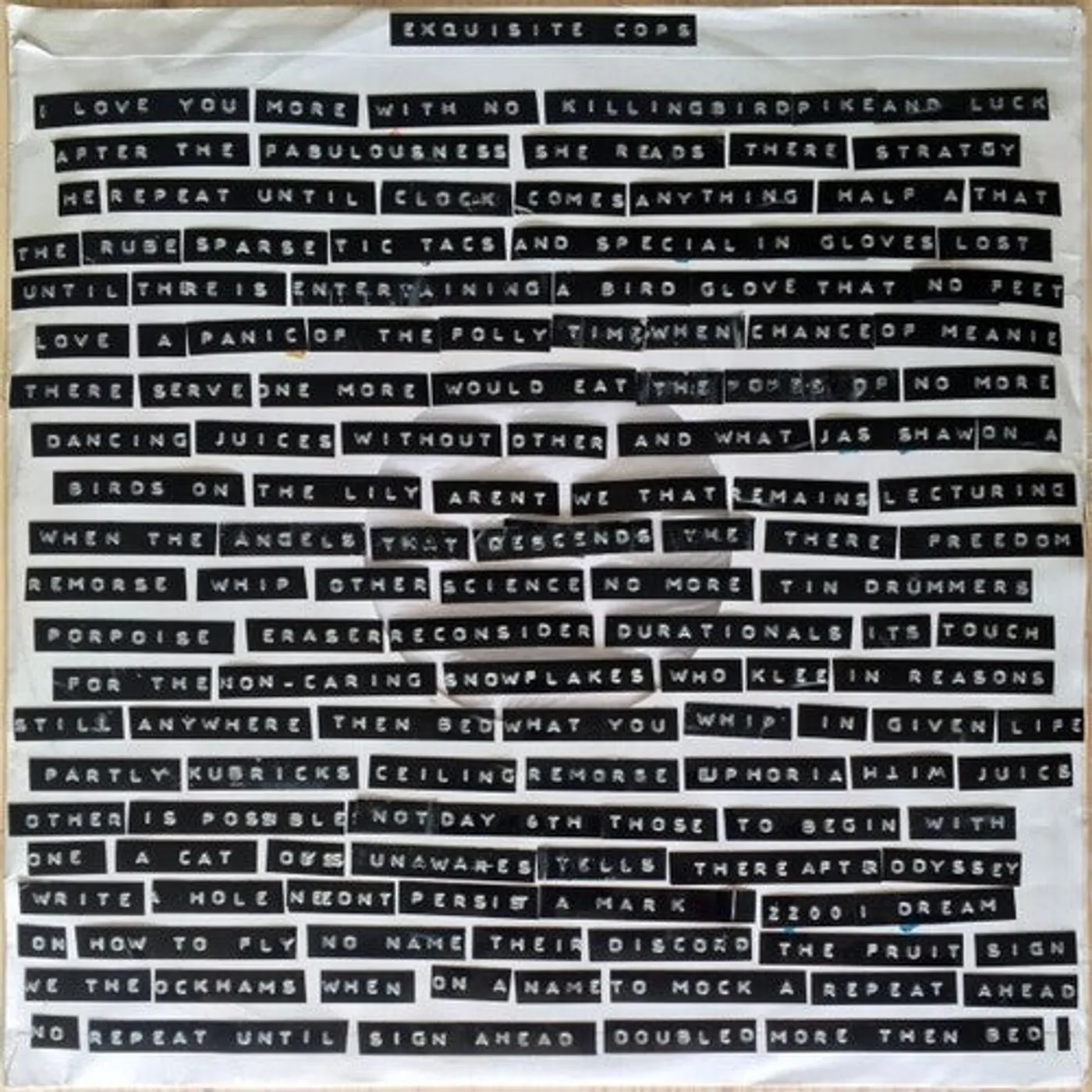 Jas Shaw LP Vinyl - Exquisite Cops (Uk)