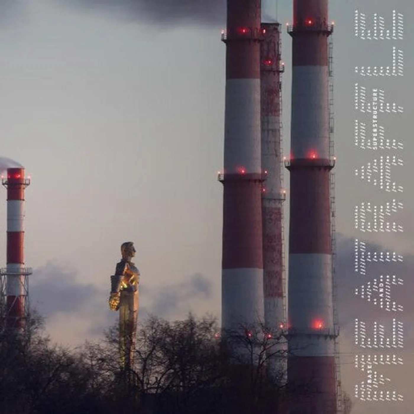 Meatraffle LP Vinyl - Base And Superstructure (Coloured Vinyl) (Red)