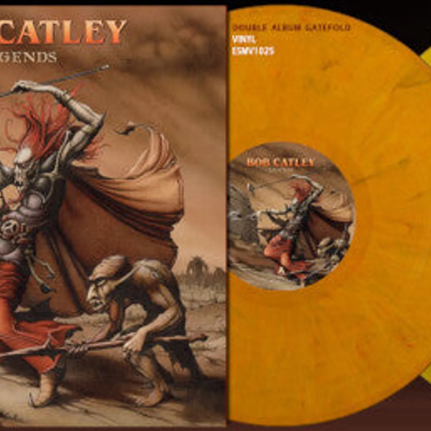 Bob Catley LP Vinyl - Legends (Coloured Vinyl)
