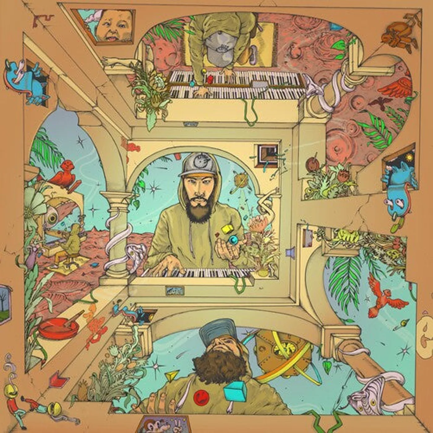 Calvin Brown LP Vinyl - D I M E N S I O N // P E R S P E C T I V E