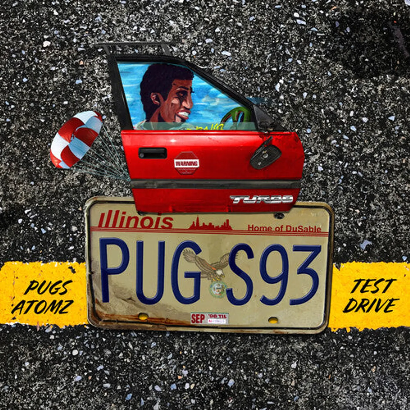 Pugs Atomz LP Vinyl - Test Drive