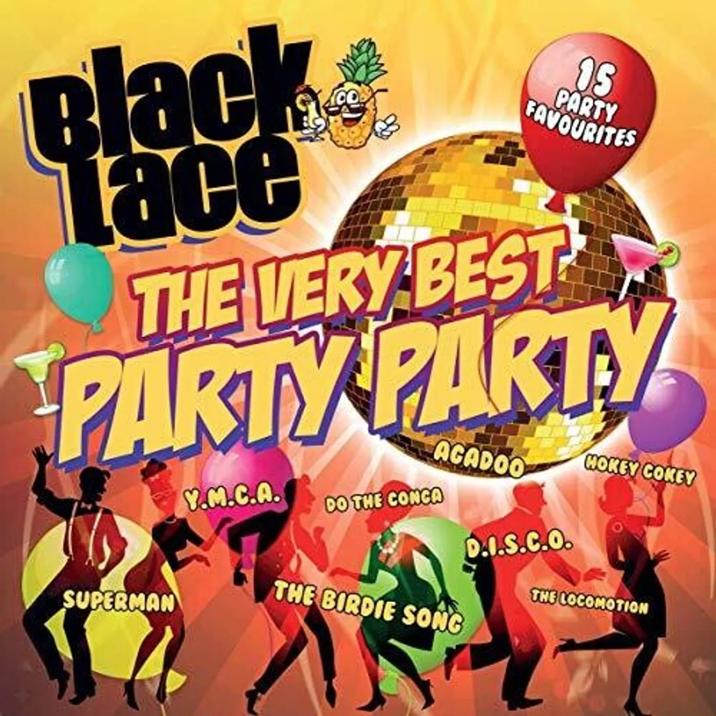 Black Lace LP Vinyl - Very Best Party Party (Uk)