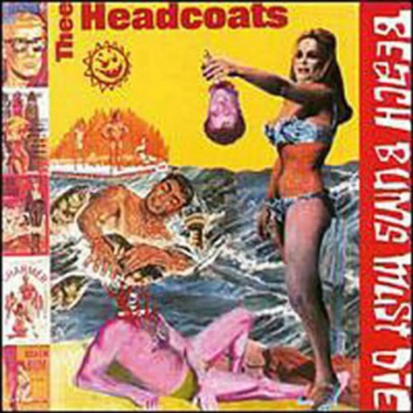 Thee Headcoats LP Vinyl - Beach Bums Must Die